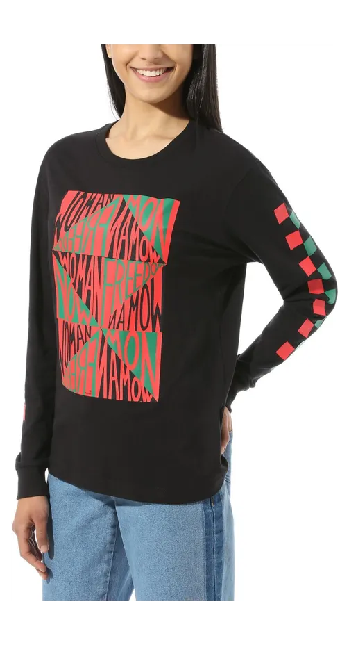 VANS Vans Moma Ringgold Tee Met Lange Mouwen (Multicolour)