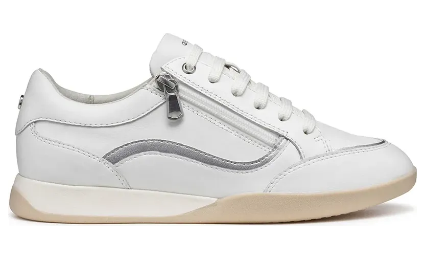 Geox sneaker Wit/Zilver (D563BB085NF-C0007)