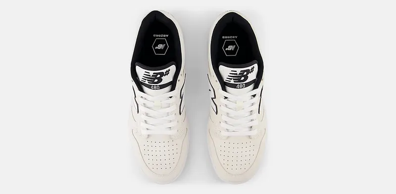 New Balance Numeric 480 White Black (NM480SWG)