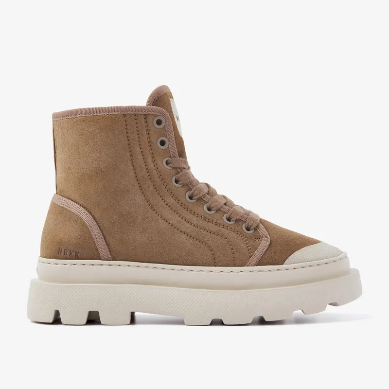 Nubikk Monro Cyrus Fur L Taupe (210507012301)