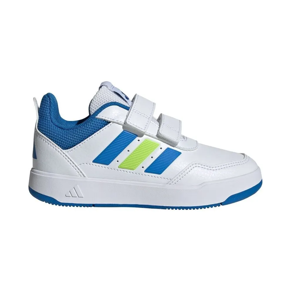 adidas Tensaur Sport 3.0 Cf K “Cloud White / Bright Royal / Solar Slime” (KI6505)