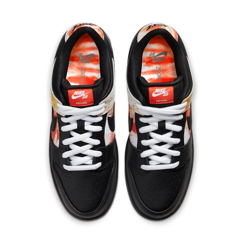 Nike SB Dunk Low ‘Tie-Dye Raygun’ Black (2019) (BQ6832-001)