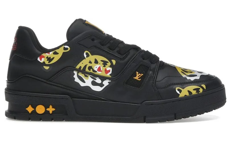 Louis Vuitton LV Trainer Nigo Black Tiger Monogram (1A9JBI)