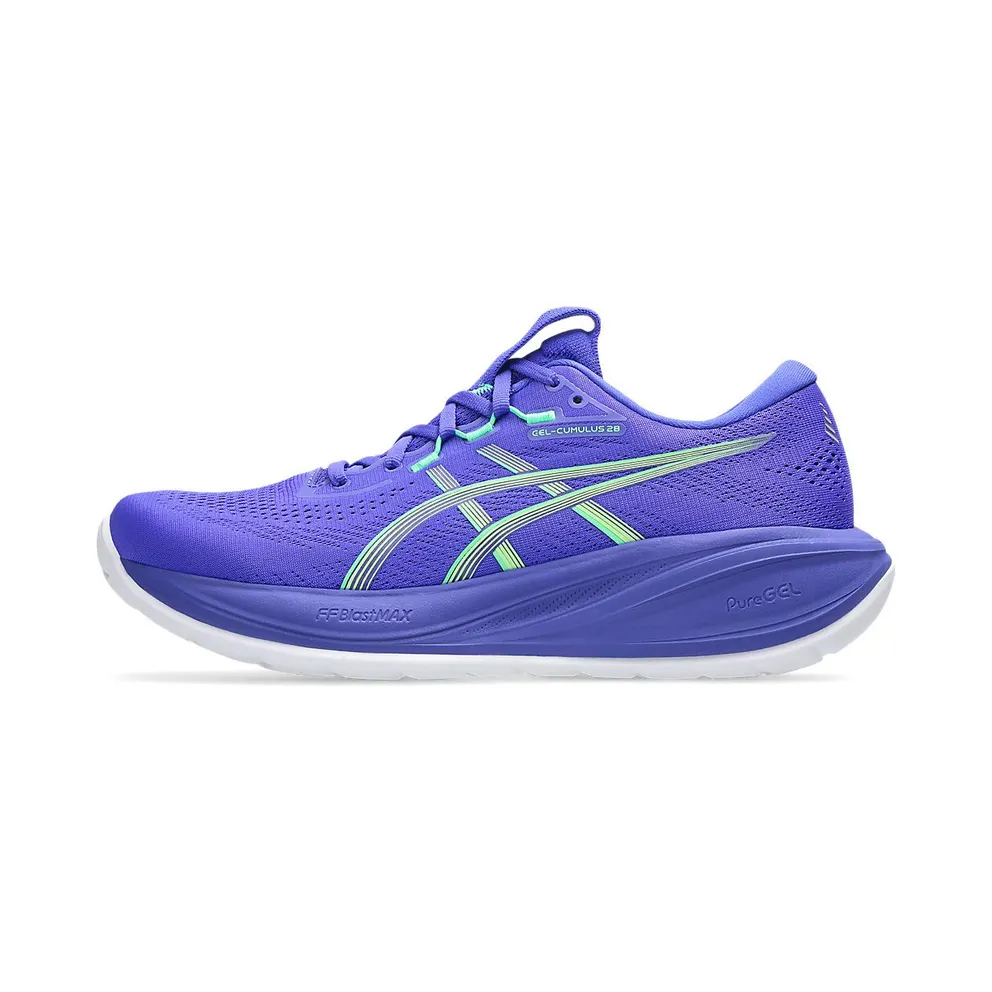 ASICS GEL-CUMULUS 28 “Cobalt Burst / Illuminate Green” (1011C143-401)