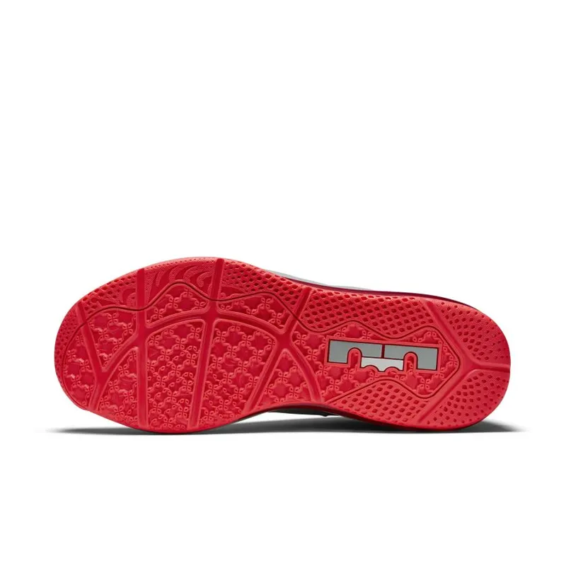 Nike LeBron 11 Low Laser Crimson Light Base Grey/Laser Crimson-Base Grey (642849-001)