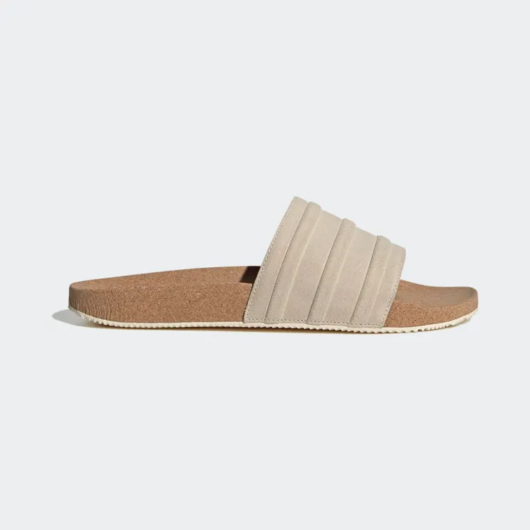 adidas adilette Premium Badslippers Wonder White / Wonder White / Blue (ID2016)