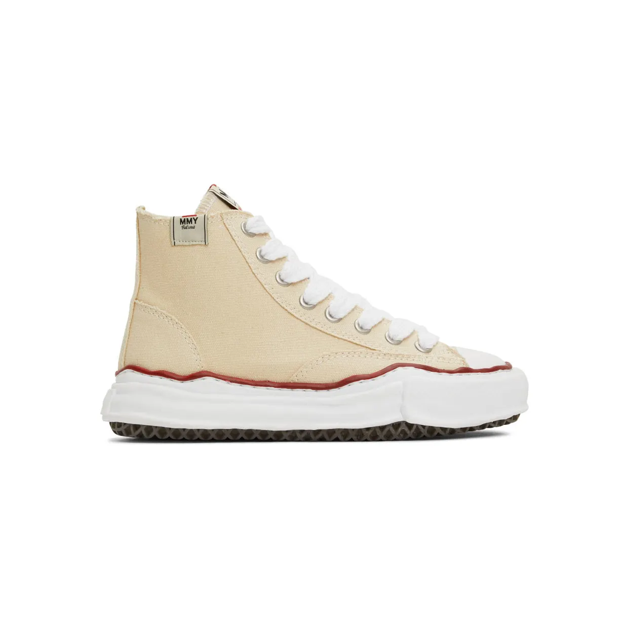 Miharayasuhiro Beige Peterson High Sneakers (A04FW728)