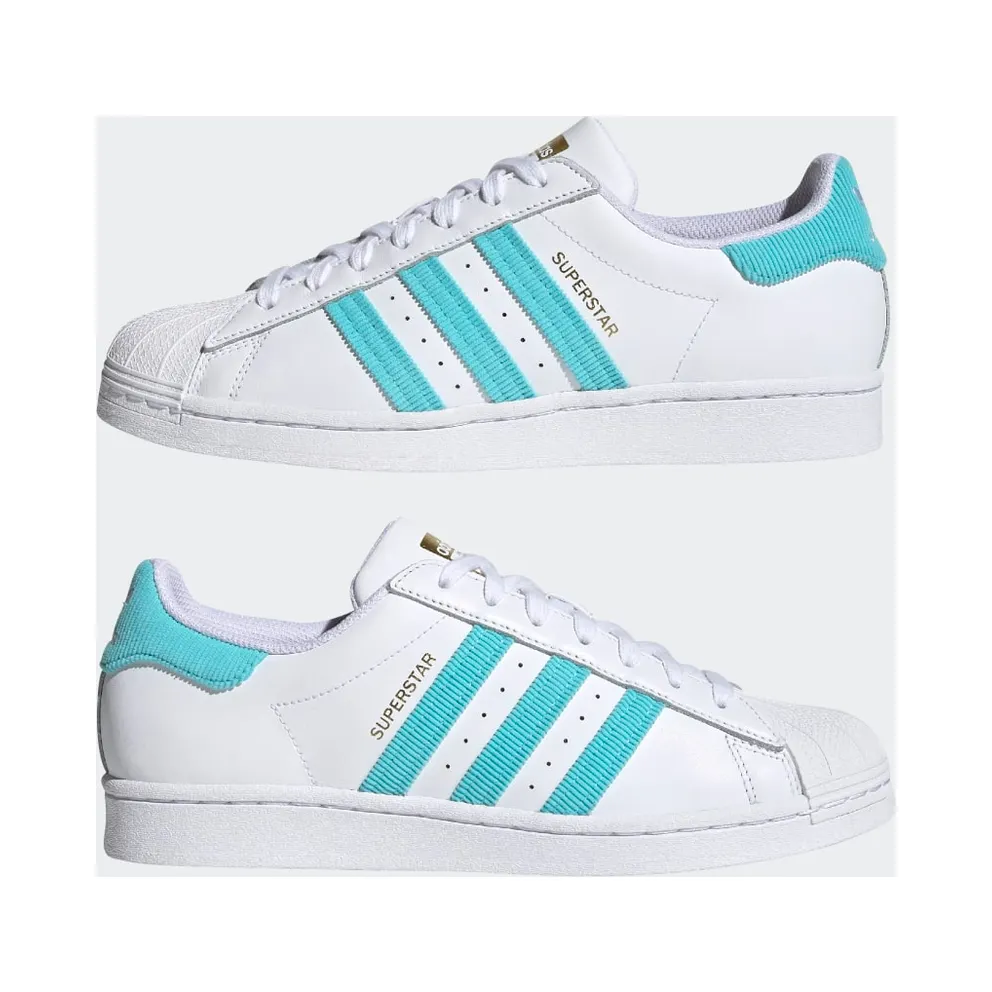 Adidas Superstar Pulse Aqua / Cloud White / Gold Metallic (H00206)