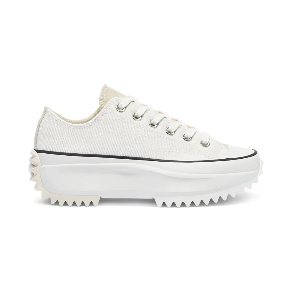 Converse Summer Denim Run Star Hike Low Top Vintage White/egret/Black (171895C)