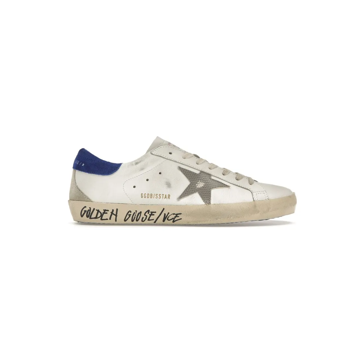 Golden Goose Super-Star White Snake Blue (GMF00102.F004797.11554)