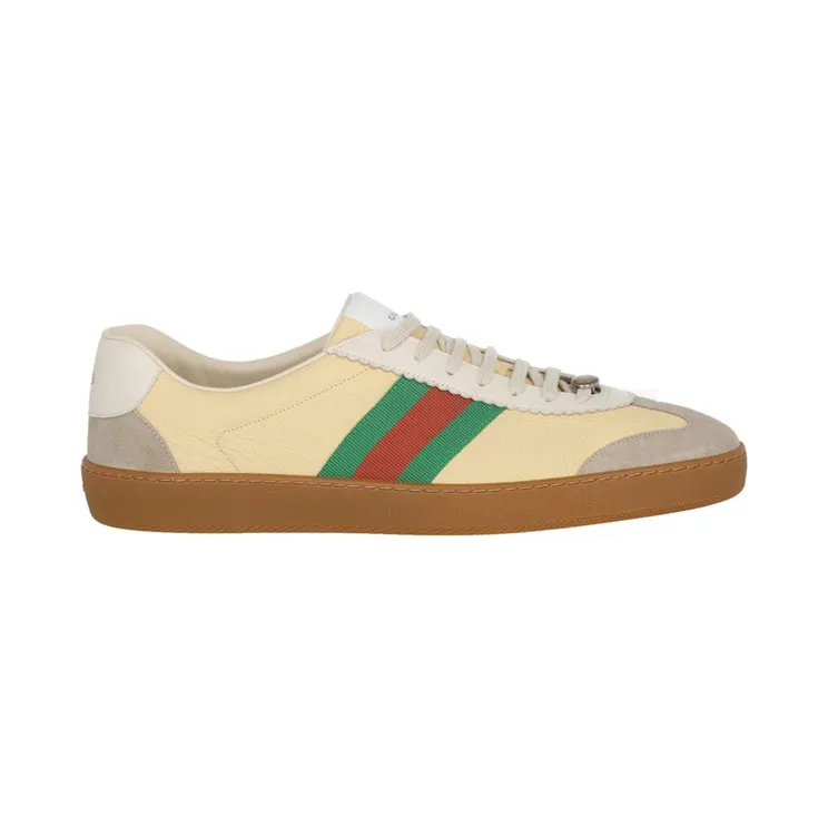 Gucci G74 Web Low Sneakers Oatmeal (521681 0PV20 9560)