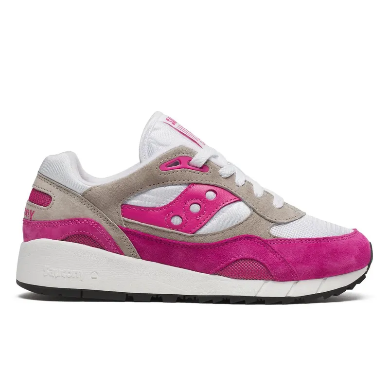Saucony Shadow 6000 White Grey Pink (S70441-67)