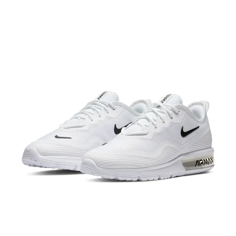 Nike Air Max Sequent 4.5 White Black (BQ8824-100)