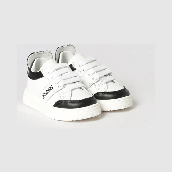 Moschino Teddy Leather Sneakers White (8297502)