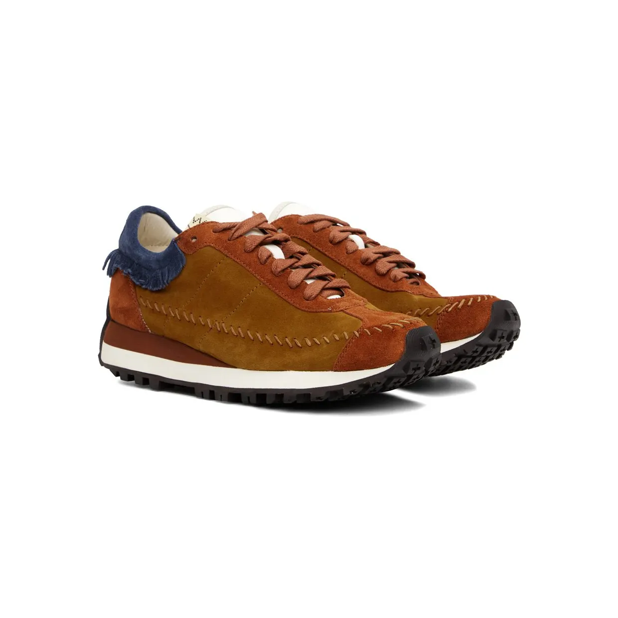 Visvim Multicolor Walpi Runner LT.BROWN (122201001008) (4)