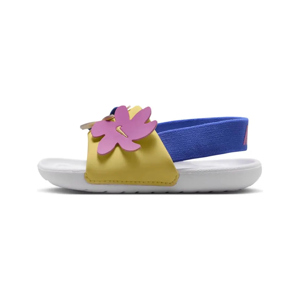 Nike Kawa Slide SE White Sapphire Magenta Soft Yellow (IF3657-100)