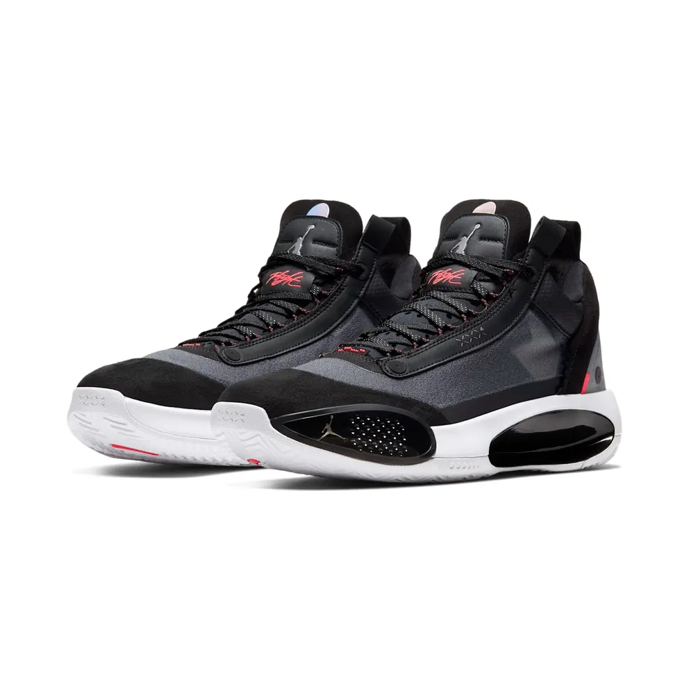 Jordan XXXIV Low Heritage Black/Metallic Silver-White-Red Orbit (CU3473-001)