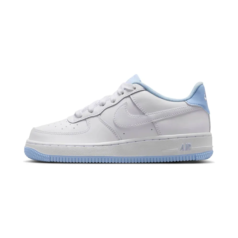 Nike Air Force 1 Low White Hydrogen Blue (GS)
