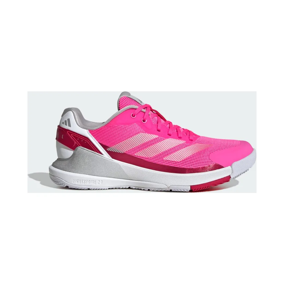 Adidas Crazyquick Lightstrike Padelschuhe Lucid Pink / Silver Metallic / Lucid Red (IH3395)