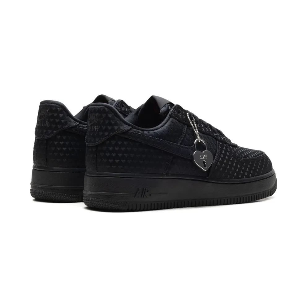 Nike Air Force 1 Low “Valentine’s Day – Triple Black” (IQ9965-001)