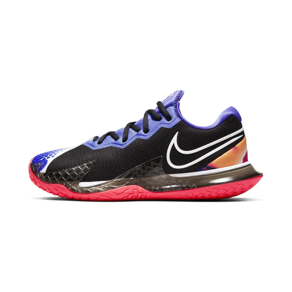 NikeCourt Air Zoom Vapor Cage 4 Hardcourt “Black / Laser Crimson / Persian Violet / White” (CD0431-003)