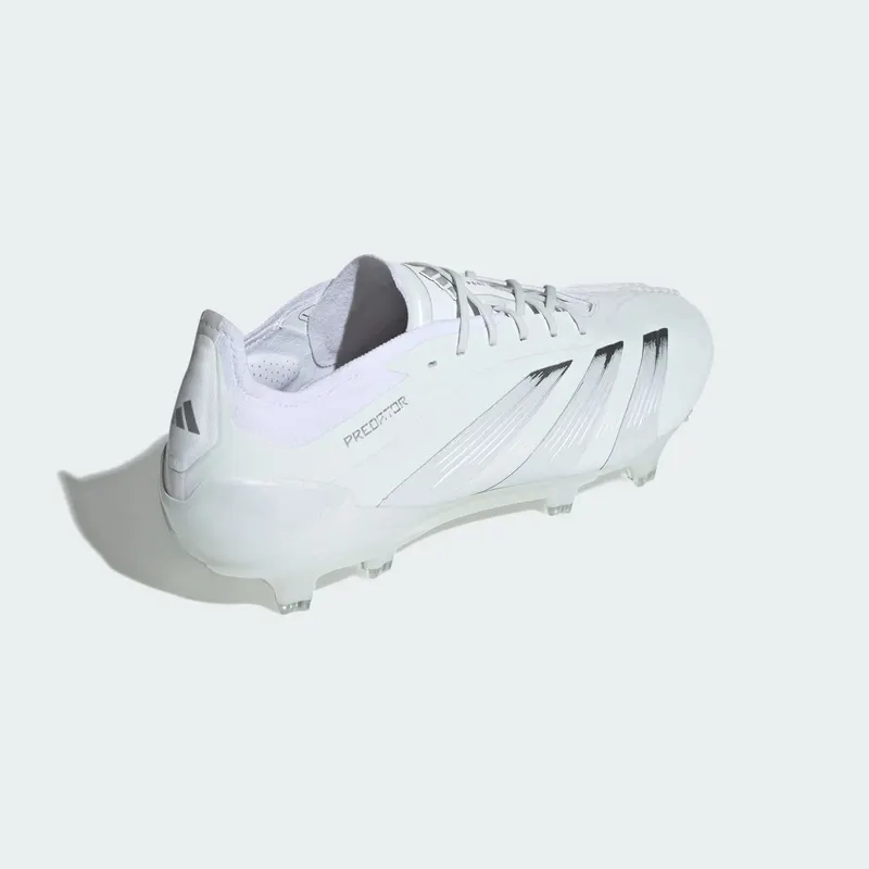 adidas Predator 24 Elite Low FG Cloud White Silver Metallic (IE1803)