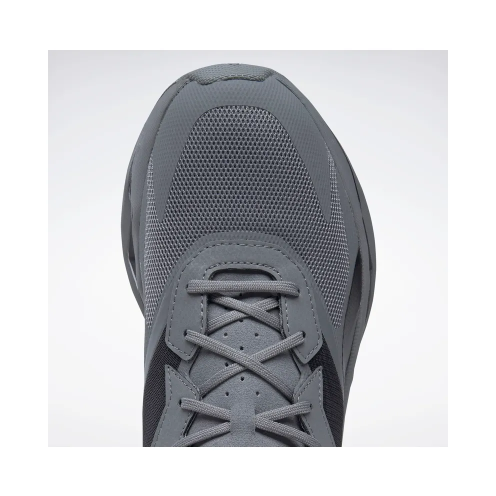 Reebok Zig Elusion Energy Shoes Pure Grey 6 / Black / Cloud White