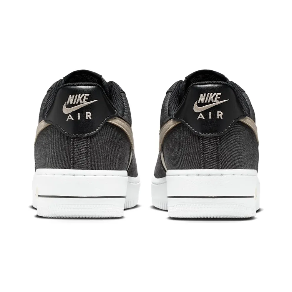 Nike Air Force 1 Low ’07 SE Black Denim Net (IB6642-001)