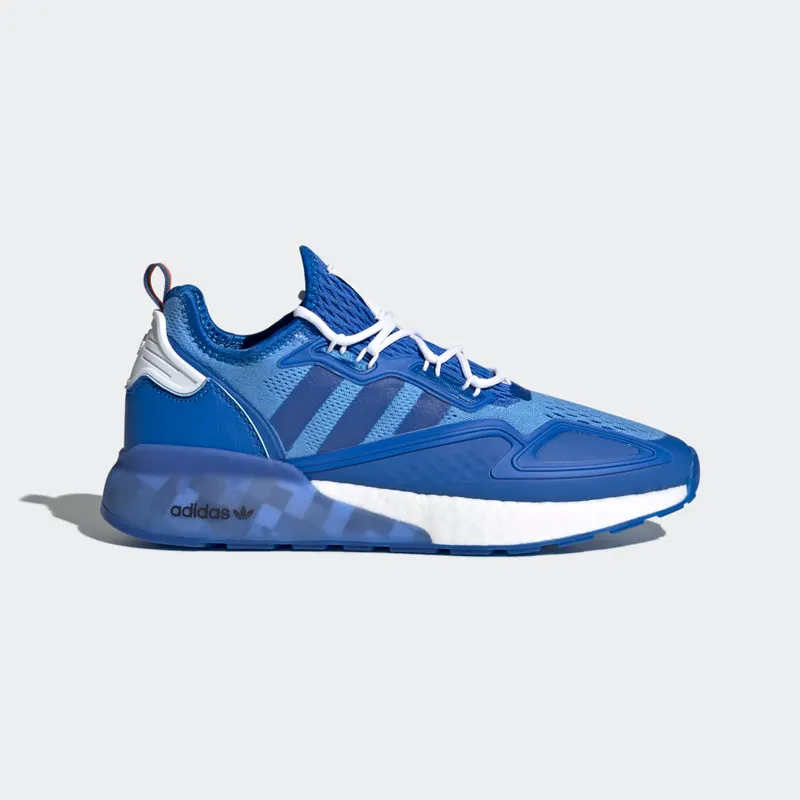 adidas ZX 2K Boost Ninja Time In Blue Blue/Cloud White/Collegiate Green (FZ1883)