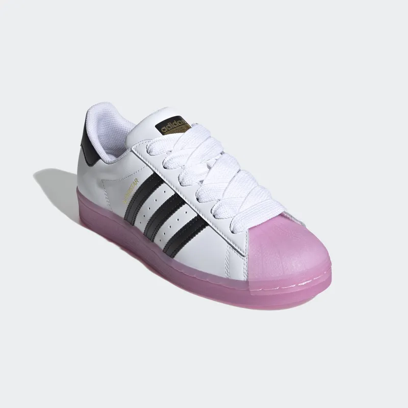 adidas Superstar White Black Shock Purple (W) Cloud White/Core Black/Shock Purple (FW3554)