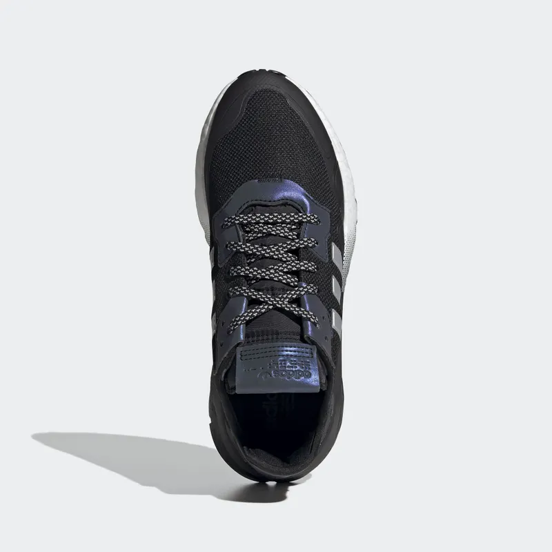 adidas Nite Jogger Silver Metallic Blue Core Black/Silver Metallic/Cloud White (EF5403)