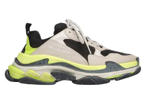 Balenciaga Triple S Yellow Grey