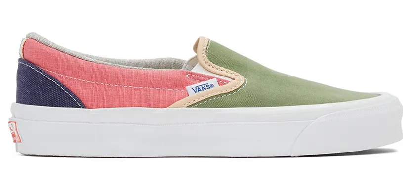 Vans Multicolor Geoff McFetridge Edition OG Classic Slip-On Sneakers (VN0A45JK92Q)