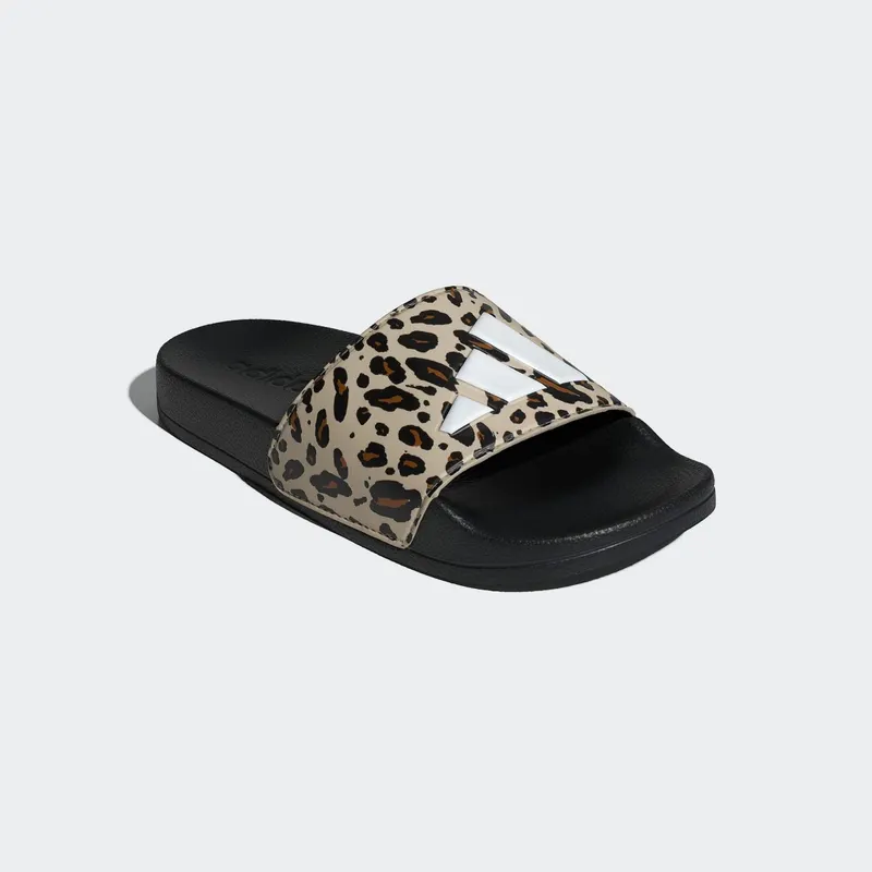 Adidas adilette Shower Logo Slides Kids Crystal Linen / Core White / Core Black (IH9586)