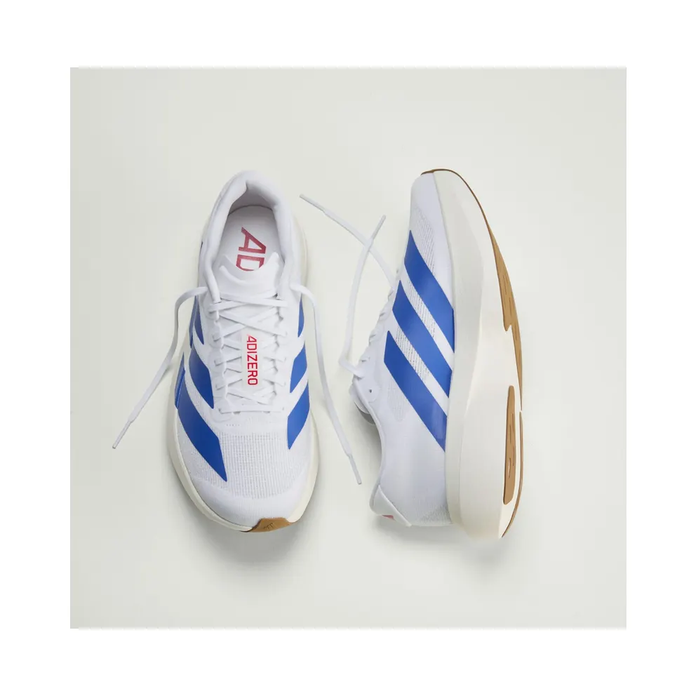 Adidas Adizero EVO SL Cloud White / Royal Blue / Pure Ruby (JS4494)