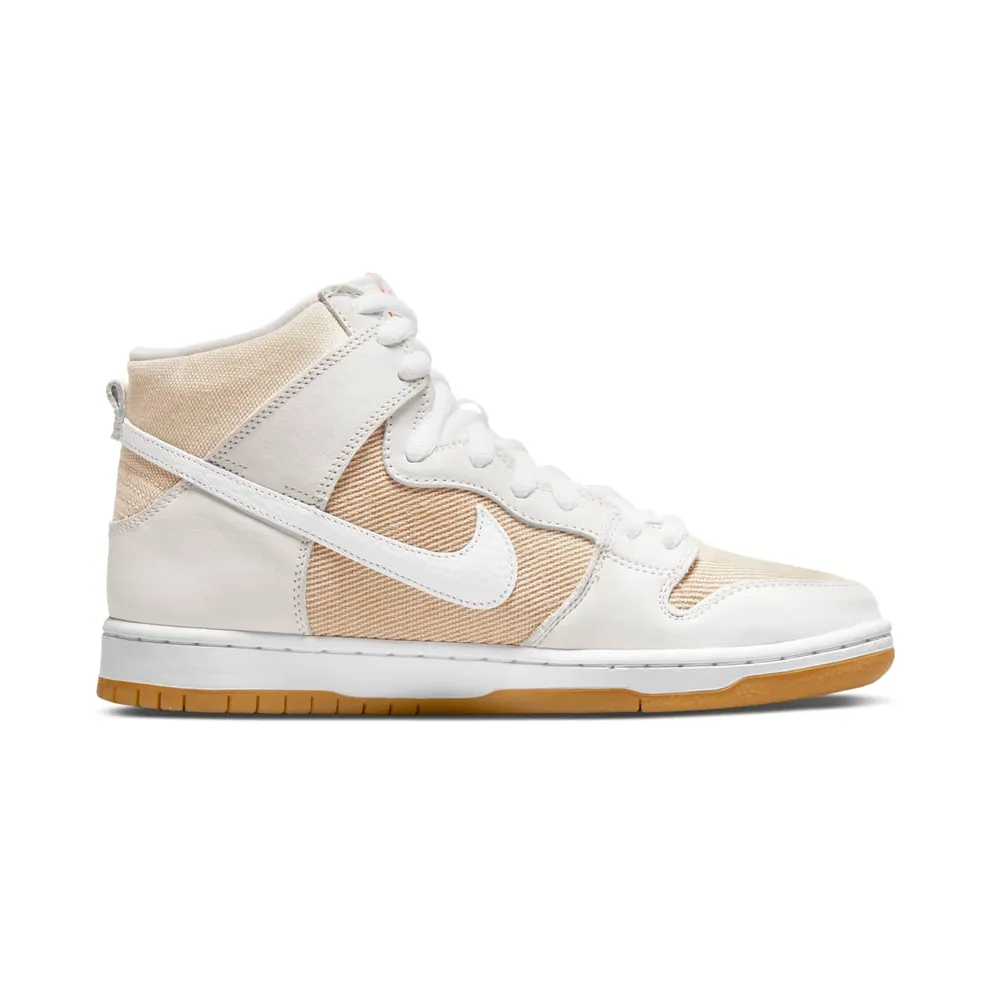 Nike SB Dunk High Unbleached Pack Orange Label Natural (DA9626-100)