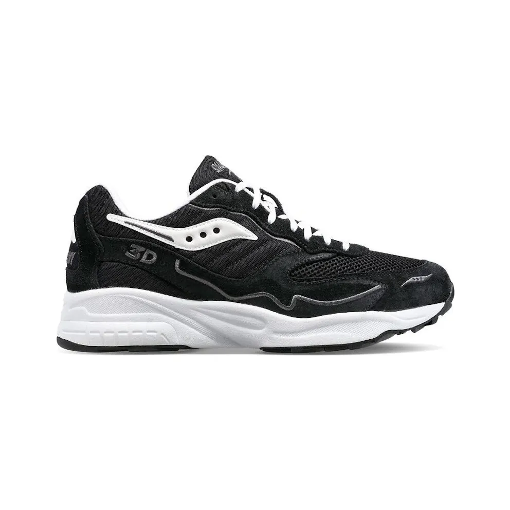 Saucony 3D Grid Hurricane Black White (S70699-2)