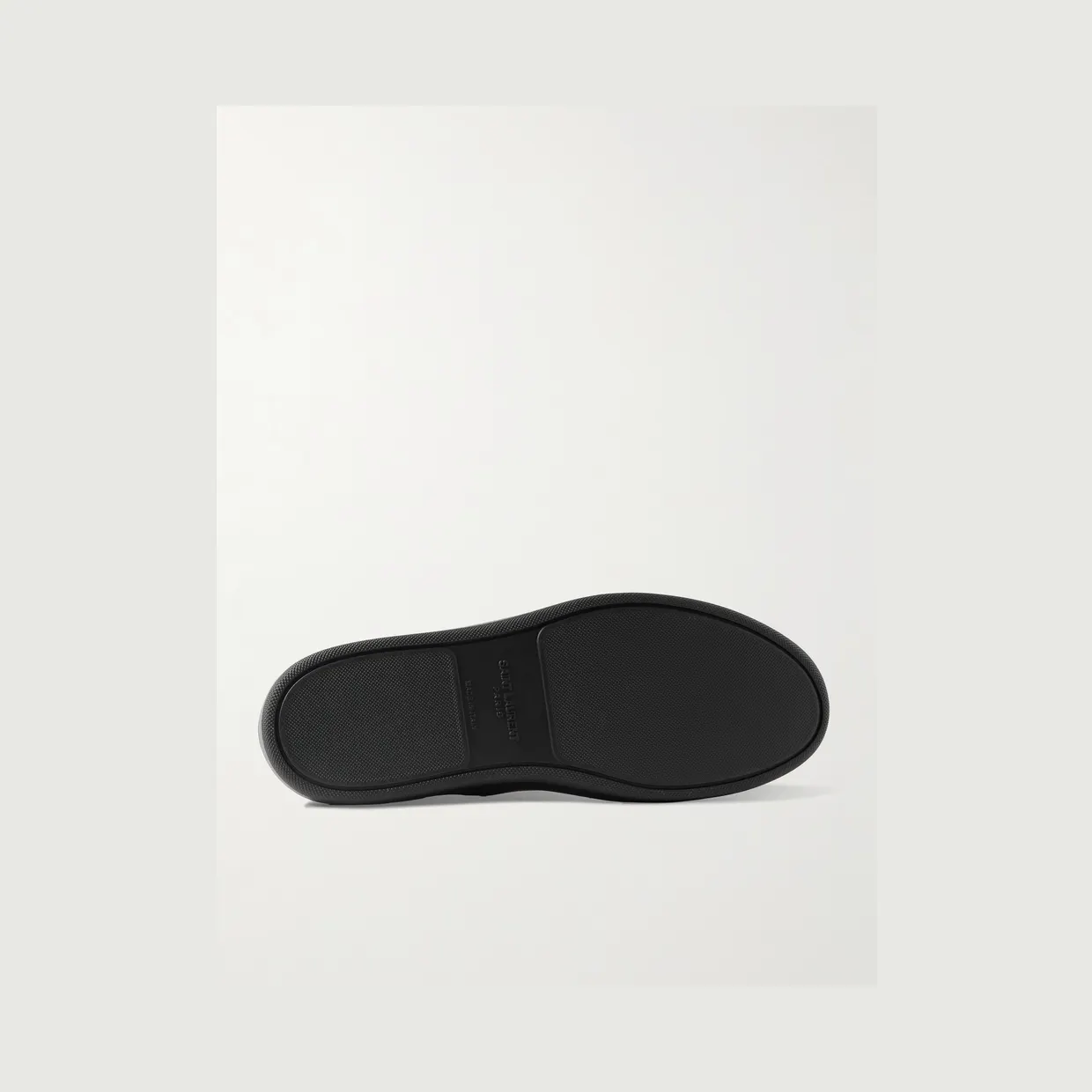 Saint Laurent Gym Low Logo-Print Leather Sneakers Black (82008700N00) (3)