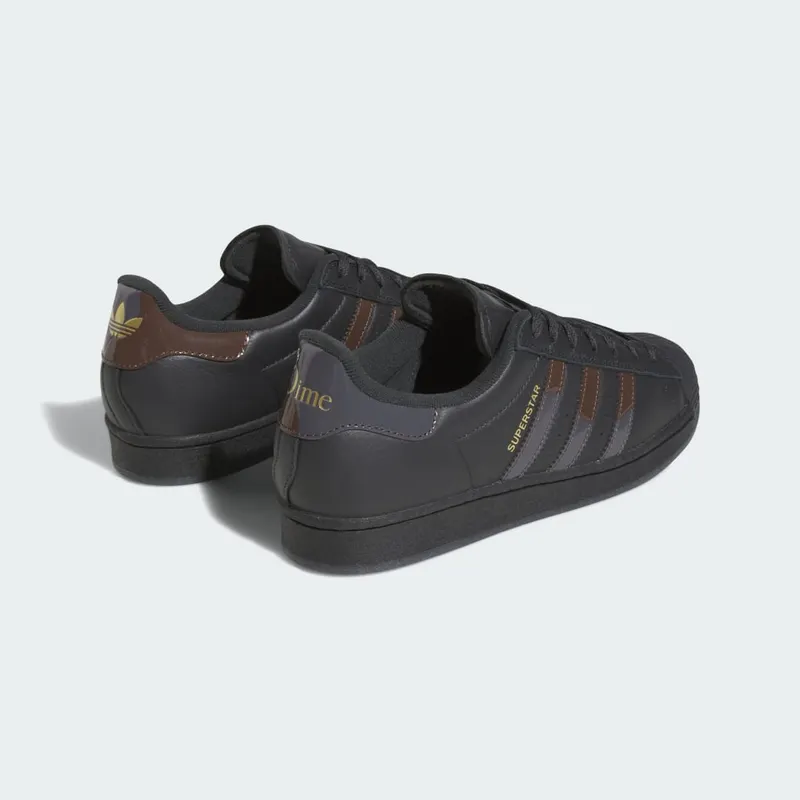 adidas Dime Superstar ADV Carbon / Grey Five / Brown (FZ6003)