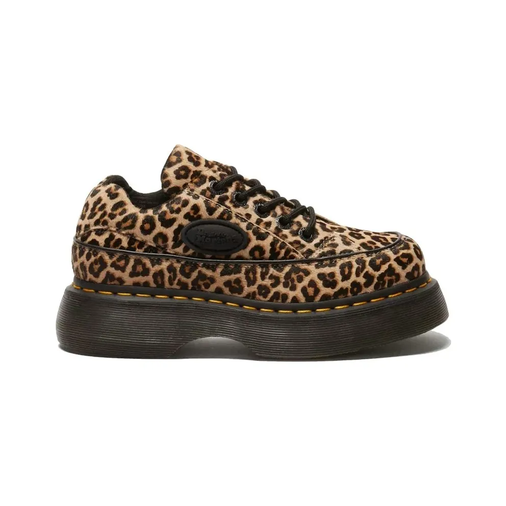 Dr. Martens Buzz 5 Eye Light Tan Mini Leopard (41011200)
