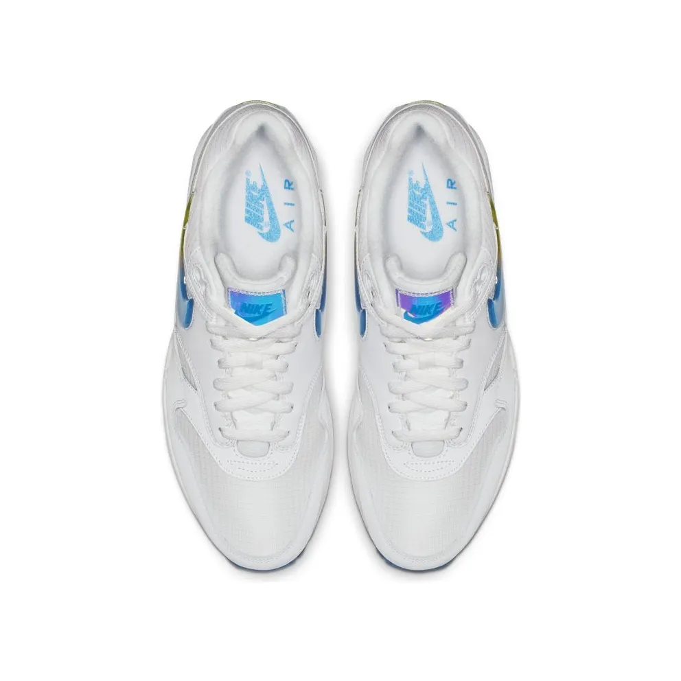 Nike Air Max 1 Jelly Jewel White White/Photo Blue-Lime Blast (AO1021-101)