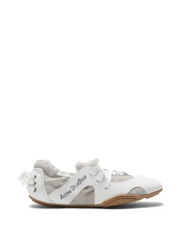 Acne Studios Sneakers with vlakken and uitgesneden details – White (BD0350PS26ANC)