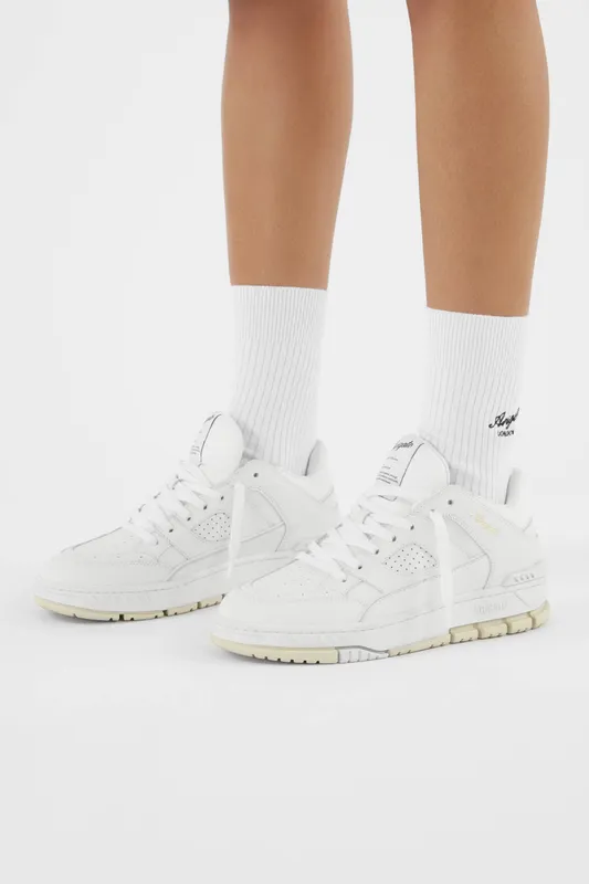 Axel Arigato Area Lo Sneaker “White,Beige” (F1572001)