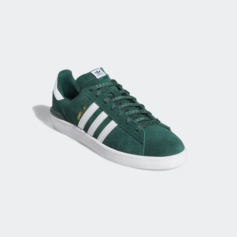 adidas Campus Adv Collegiate Green White Collegiate Green/Cloud White/Gold Metallic (DB3191)