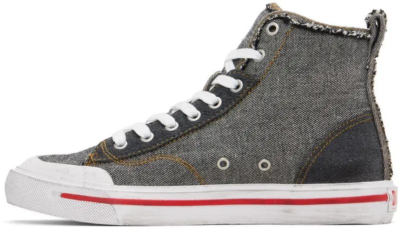 Diesel Gray S-Athos Sneakers (Y02949P4648)