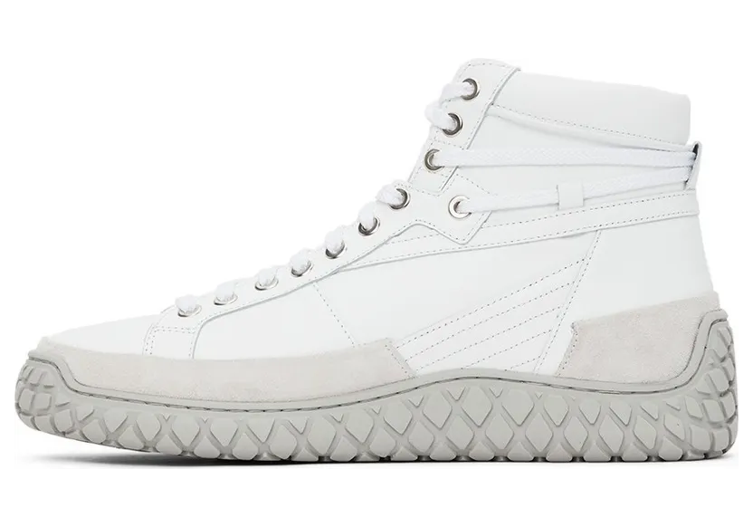 A-COLD-WALL* White Granulite Hi Sneakers (ACWUF019) (3)