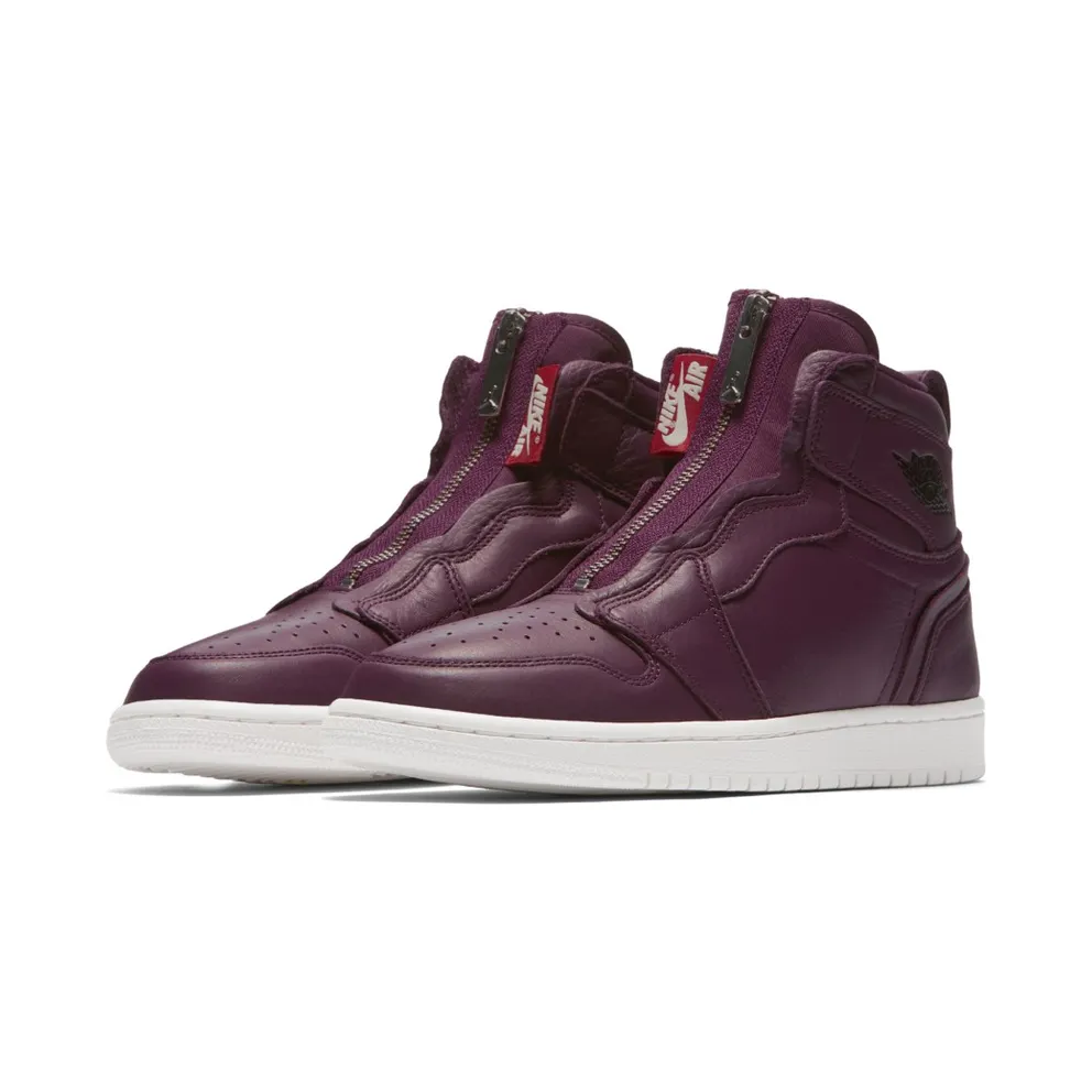 Jordan 1 Retro High Zip Bordeaux (W) Bordeaux/Black-Phantom (AT0575-600)
