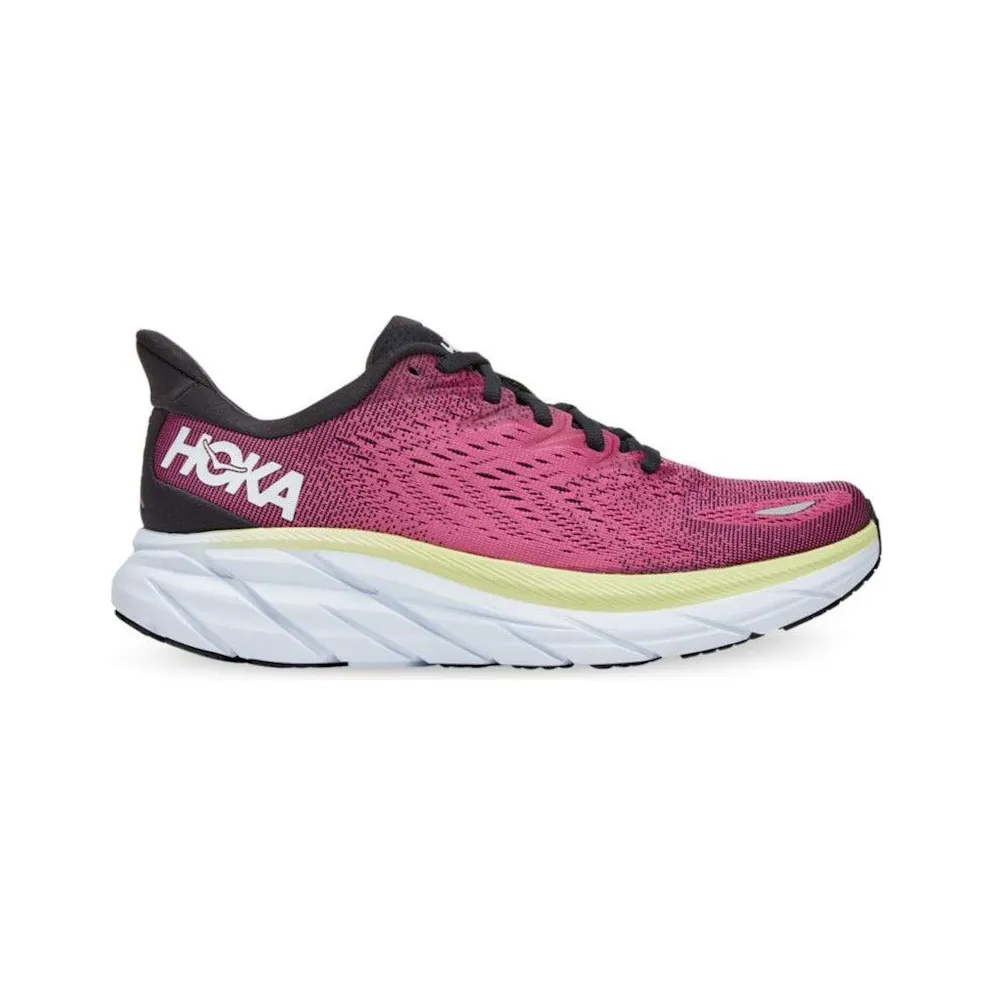 Hoka One Clifton 8 Ibis Rose Pink Green (1119394-BGIR)