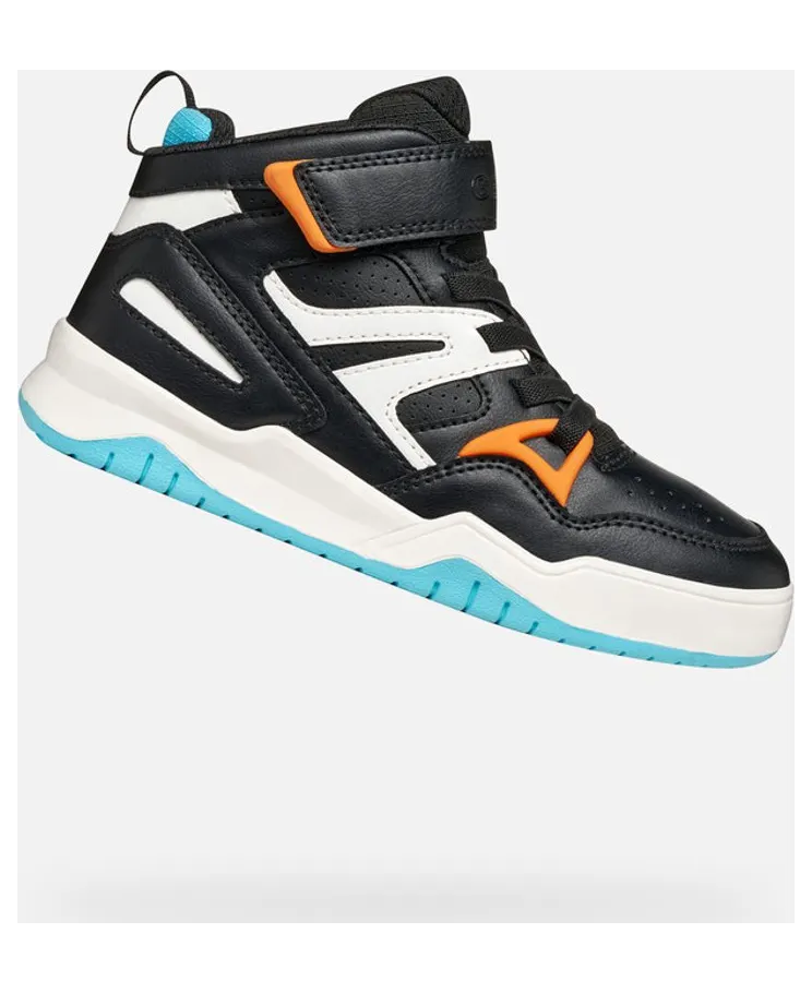 Geox sneaker Zwart/oranje (J567RA054FUC0038)
