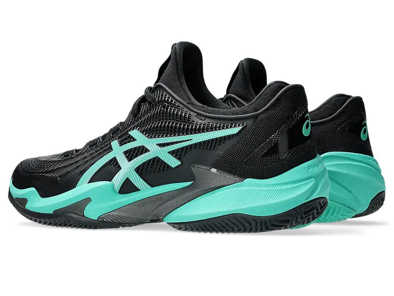 ASICS COURT FF 3 CLAY “Black / Aurora Green” (1041A371-002)